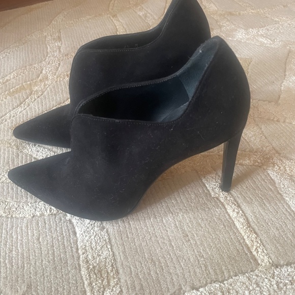 Stuart Weitzman Black Suede Booties - Picture 3 of 8